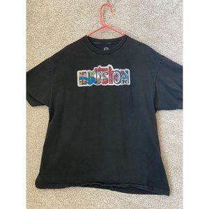 WTA Men’s HOUSTON TX Black T Shirt Size 2XL